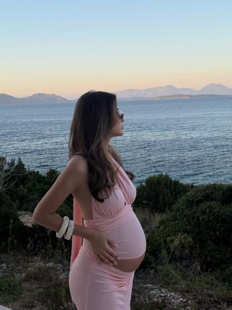 Lucy Watson Reveals Baby's Gender While Showing Off Her Bump on Family Getaway!