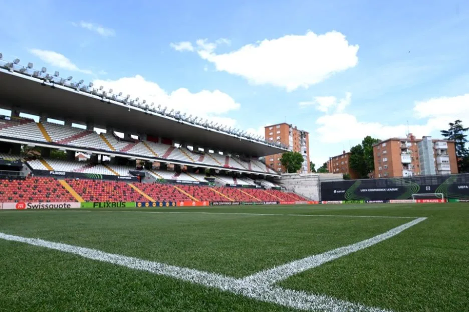 Rayo Vallecano de Madrid v Racing Club de Strasbourg Alsace - UEFA Conference League 2025/26 Semi-Final First Leg