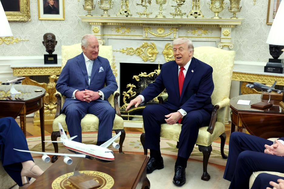 BESTPIX - King Charles III And Queen Camilla State Visit Continues In Washington DC