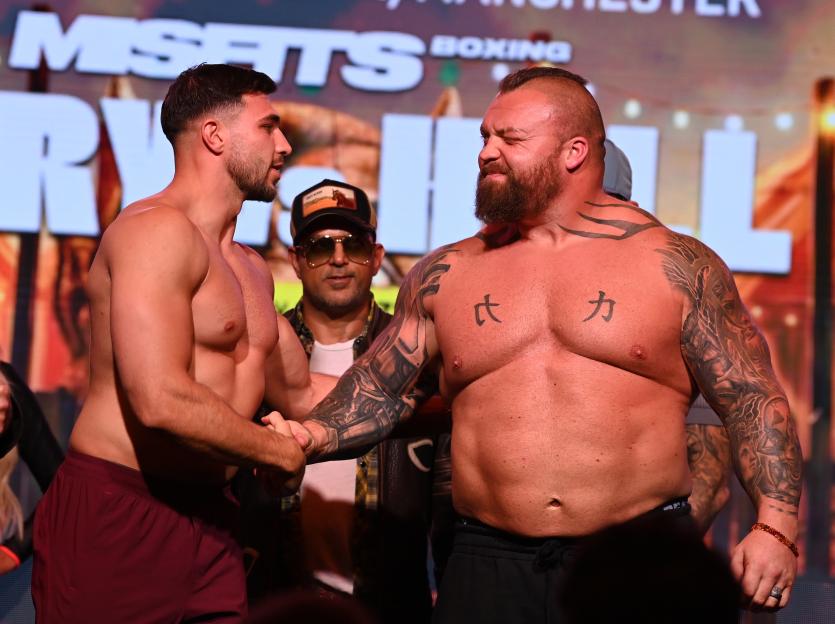 Tommy Fury Takes on Eddie Hall: Fight Time, TV Channel, Live Stream & Full Card Details as Reality Star Battles Former World's Strongest Man!