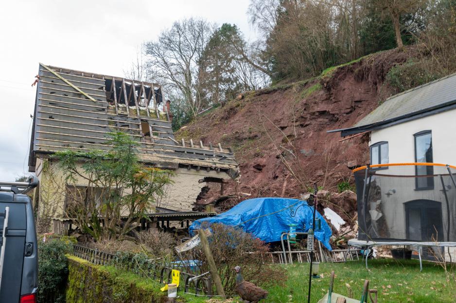 Incredible Escape: Dad-of-Three Survives Devastating Landslide that Crushed Six-Bedroom Home