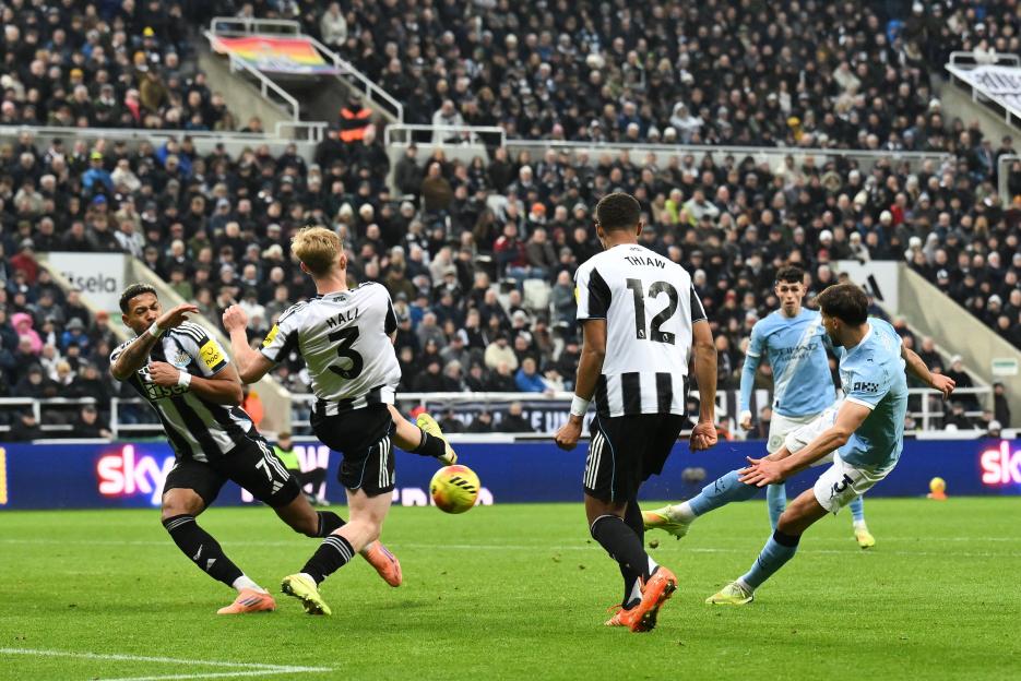 Newcastle United v Manchester City, Premier League, Football, St James' Park, Newcastle, UK - 22 Nov 2025