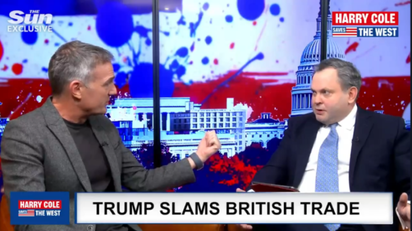 Harry Cole interviews Trade Secretary Peter Kyle on "Harry Cole Saves the West."