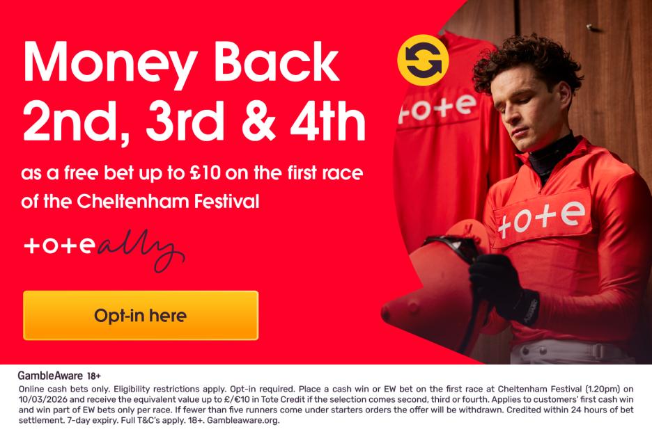 Get Your Money Back as a Free Bet If Your Horse Places 2nd, 3rd, or 4th in Cheltenham Festival's Opening Race!