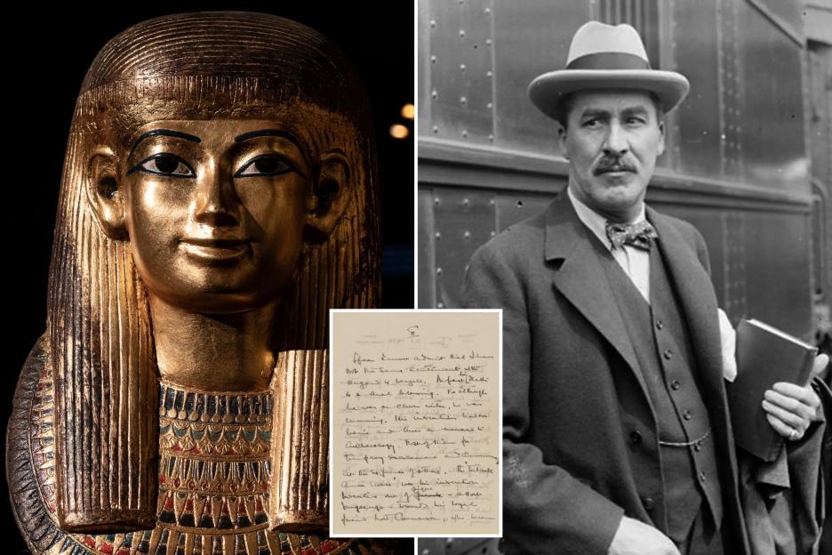 Shocking Letter Reveals Final Curse on Tutankhamun's Myth-Maker, Declaring His Death a 'Blessing'