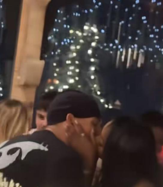 Indiyah Polack shown kissing Marlon after being accused of cheating on Dami Hope.