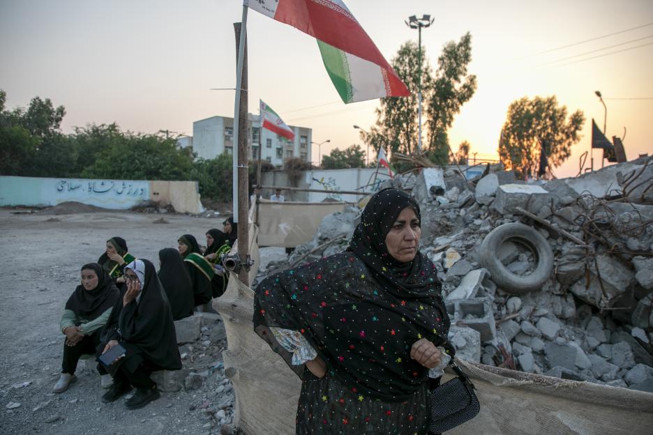 Women Revisit Ruined Al-Shajara School Months After Devastating US Missile Strike