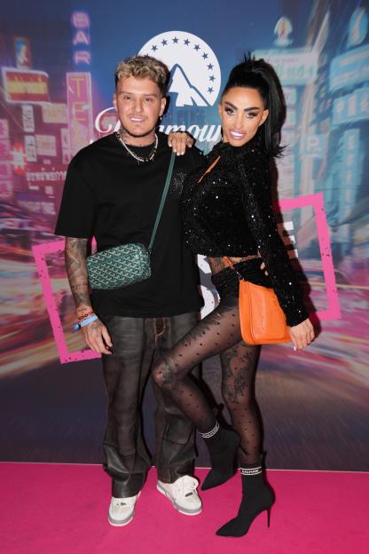 JJ Slater and Katie Price attending a launch party for Geordie Shore.