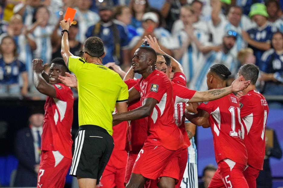 Switzerland Argentina WCup Soccer