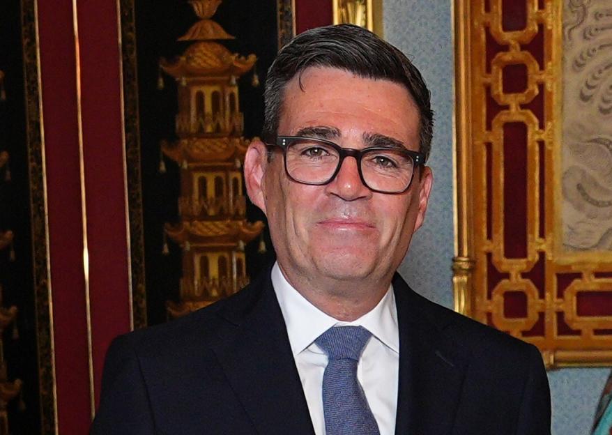 BESTPIX - Andy Burnham Becomes The 59th Prime Minister of the United Kingdom of Great Britain and Northern Ireland