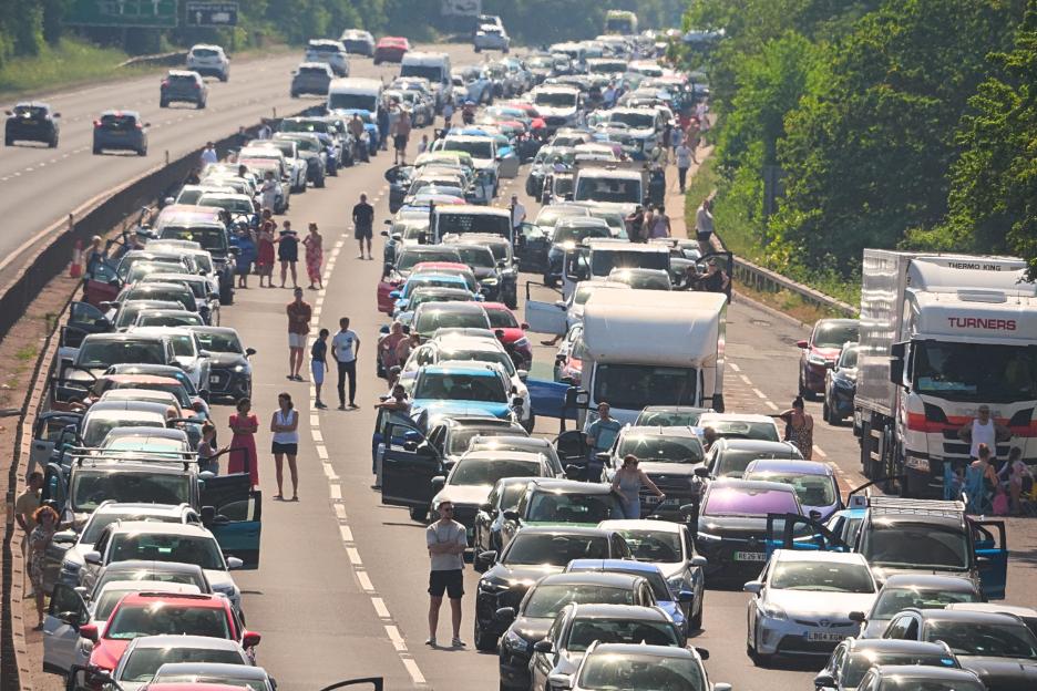 Thousands of motorists are stuck in blazing heat after a multi-vehicle crash on the A12 in Essex.