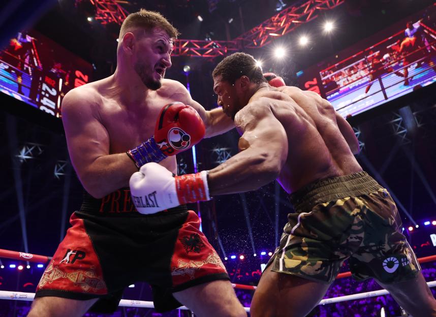 Kristian Prenga Chokes Up and Apologizes to Fans After Stunning Anthony Joshua with Two Knockdowns Before His Own KO