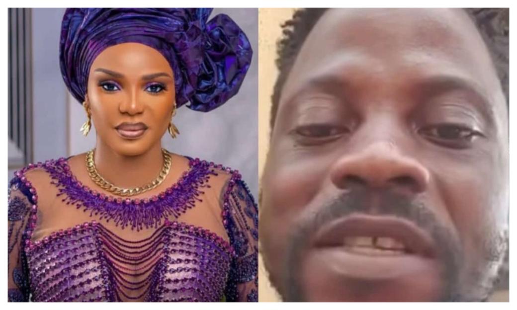 Allwell Ademola’s Brother Asks for Iyabo Ojo’s Forgiveness at Sister’s Funeral [VIDEO]