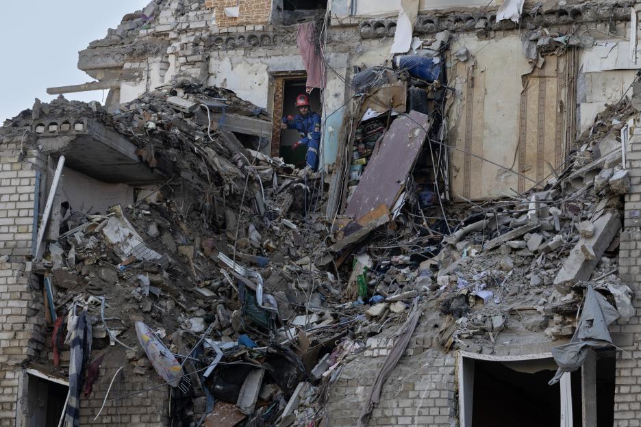 Large-Scale Strike On Kyiv Kills At Least 17