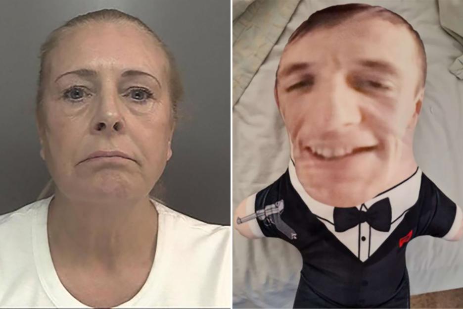Prison Watchdog Chair Held Disturbing Pillow of Convicted Killer She Sent Sexual Videos To – Featuring a Fabric Gun