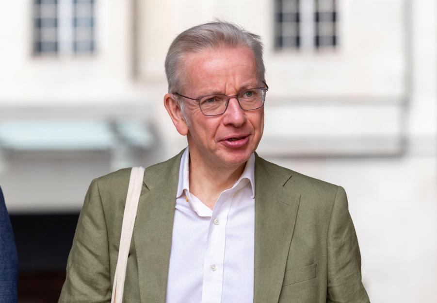 London, UK. 5th July, 2026. Michael Gove, Baron Gove, Editor of the Spectator and former Politician at the BBC for Sunday with Laura Kuenssberg. Credit: Karl Black/Alamy Live News