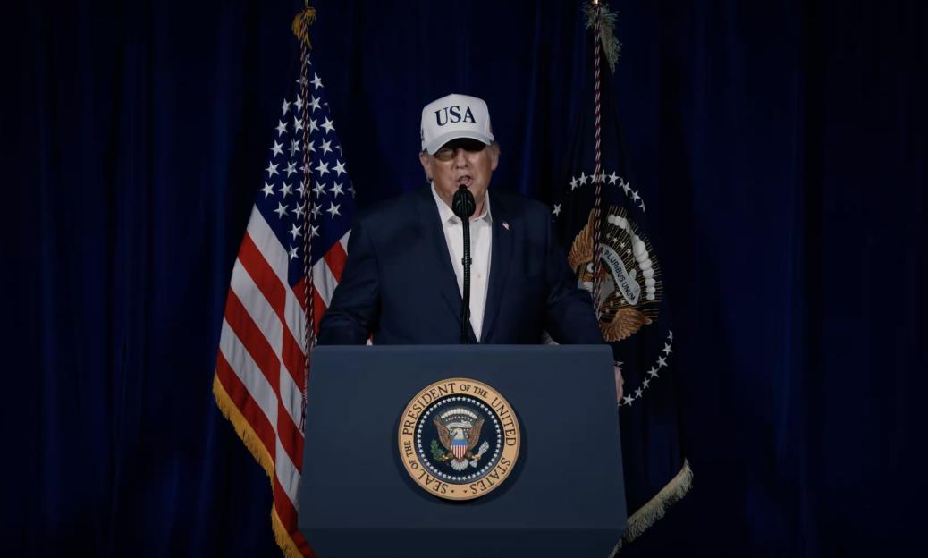 Donald J Trump Issues Statement On United States Attack On Iran - 28 Feb 2026