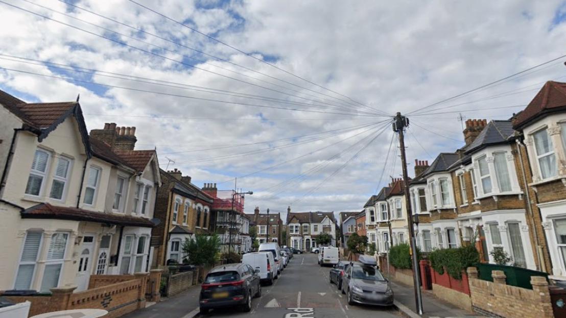 Google Maps view of Westbury Road in Walthamstow.