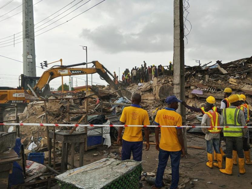 Lagos Set to Demolish Structures at Alakija Collapse Location