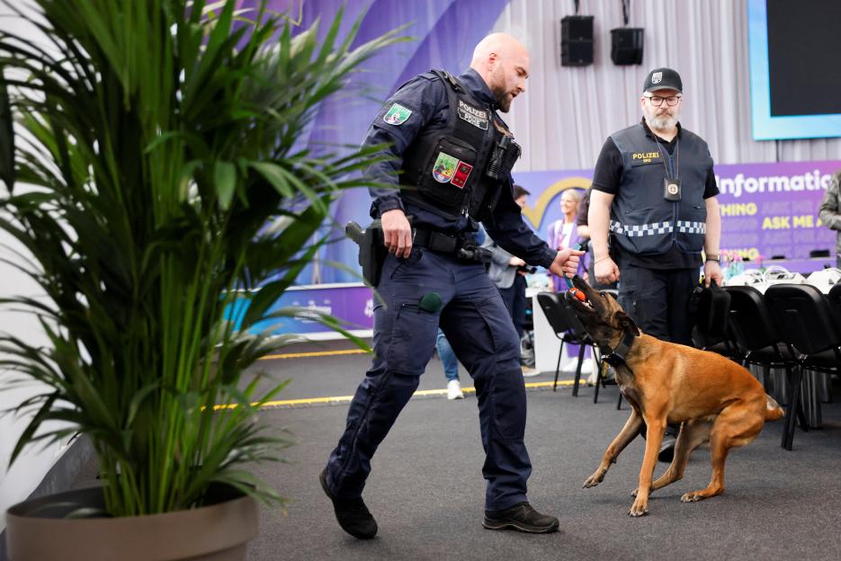 Police present security measures for Eurovision in Vienna
