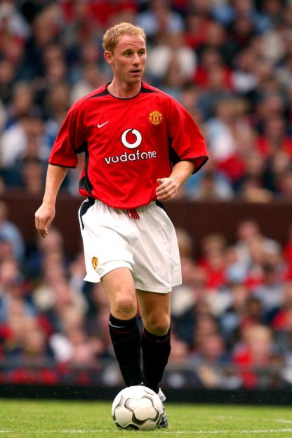Nicky Butt playing for Manchester United.