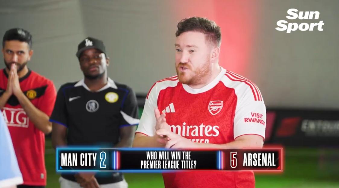 'Premier League Showdown: Fans Weigh In on Arsenal vs. Man City Title Race!'