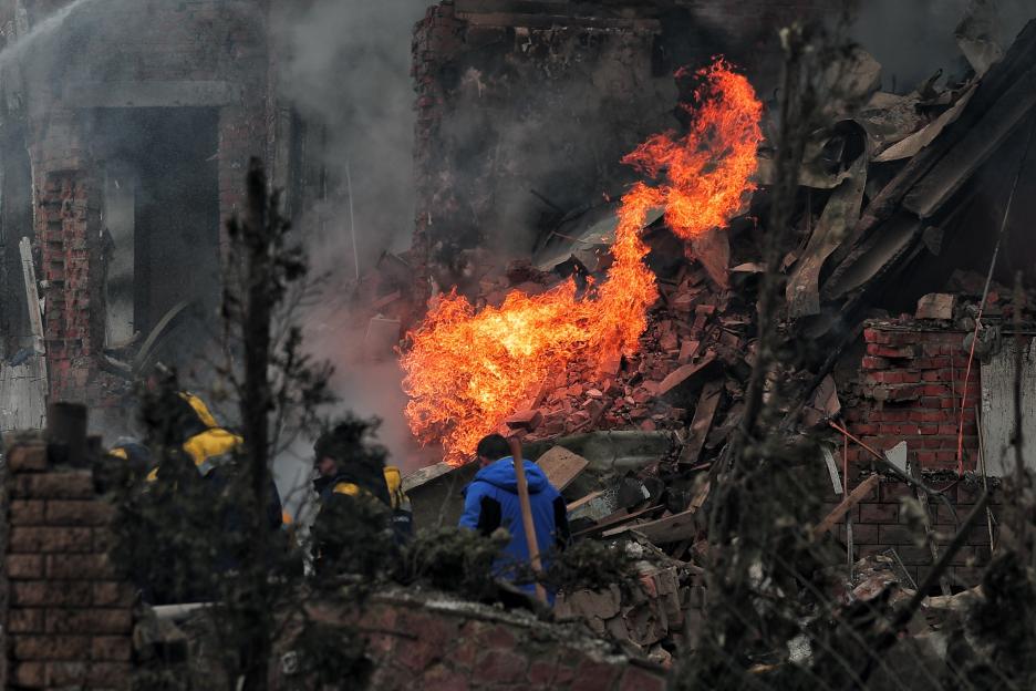 Russian Army Hits Kyiv With Ballistic Missiles Overnight