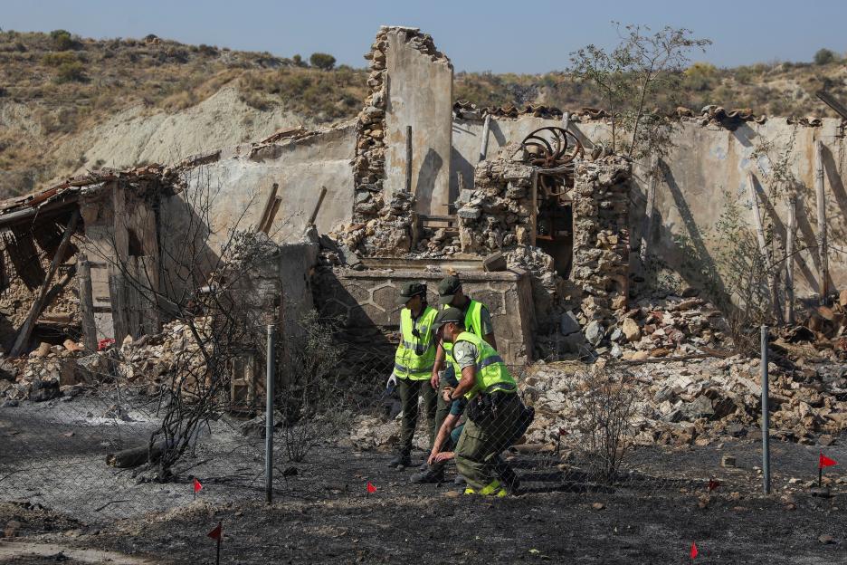 Wildfire in Almeria