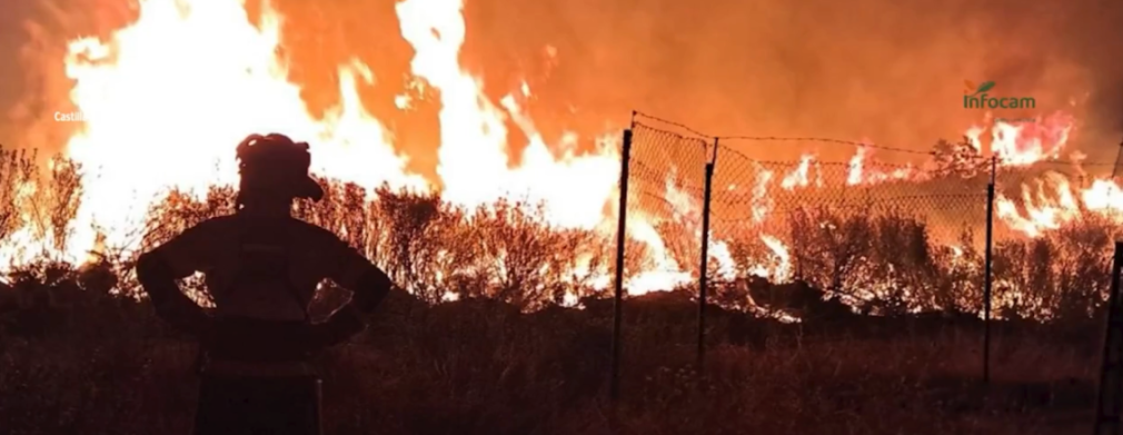 Historic Wildfire Engulfs Spain Amidst Intensifying Blazes in France and Greece as a Scorching 47°C Heatwave Hits Europe