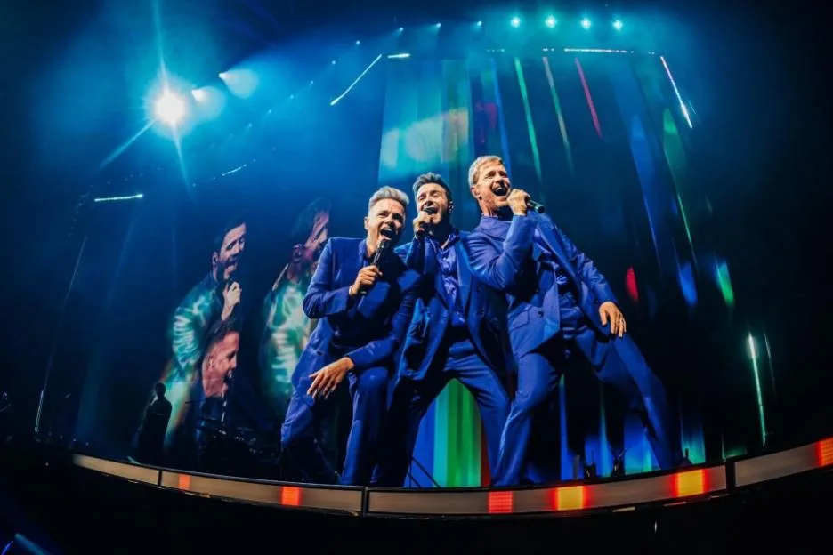 Fans STILL throw their bras at us on stage, reveal Westlife as they mark 25 years with record-breaking anniversary tour
