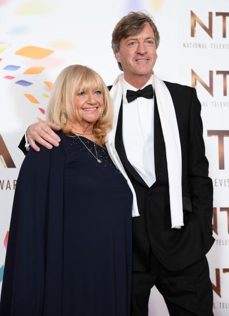 Judy Finnigan and Richard Madeley at the National Television Awards.