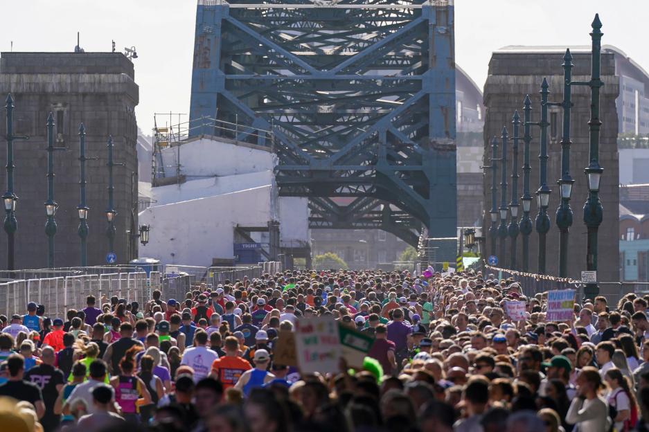 Two 25-year-old men die after collapsing during the Great North Run