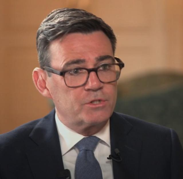 Andy Burnham speaking on BBC Breakfast Exclusive.