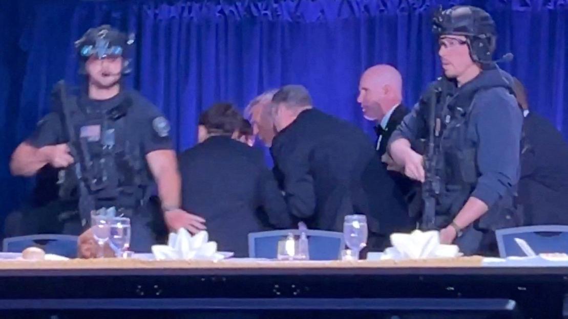 Trump Shares Harrowing Experience of Crawling on the Floor Amid Gunfire During Dinner