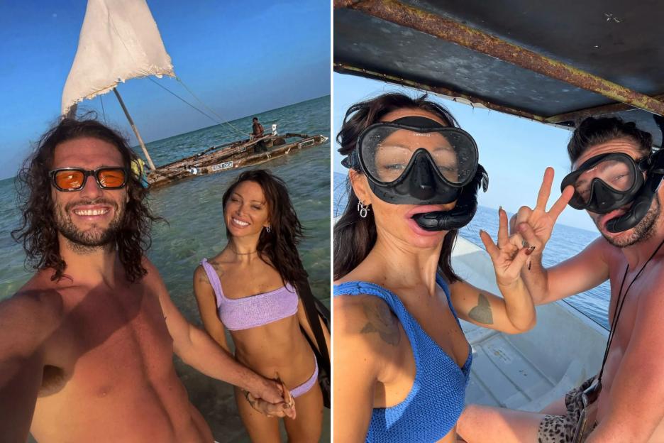 Andy Carroll Enjoys a Sun-Kissed Getaway in Zanzibar with Girlfriend Lou Teasdale and Sends a Heartfelt 'I Love You' Message
