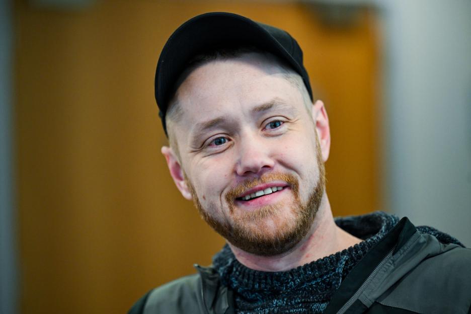 George Medal recipient Nathan Newby