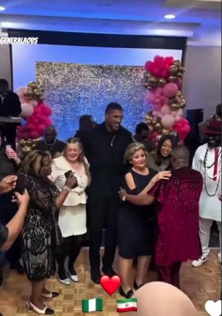 Anthony Joshua Honors Late Friends’ Mothers with Touching Mother’s Day Dance