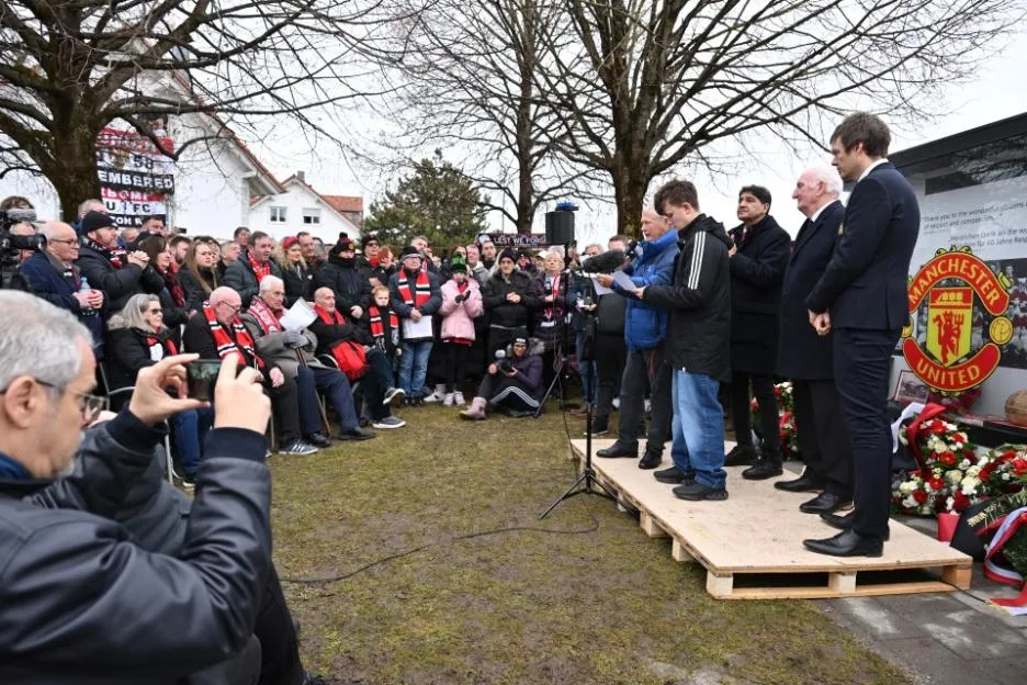 Manchester United Memorial Service for the Munich Air Disaster