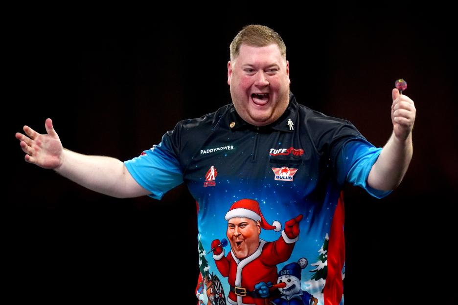 'Ricky Evans Weighs In: Are His Christmas Outfits a Step Too Far for the World Darts Championship?'