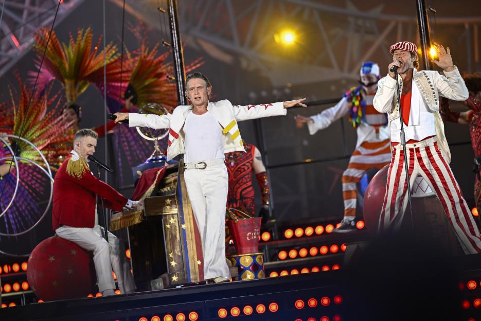BESTPIX: Take That "The Circus Live" Perform At The London Stadium - Night Two