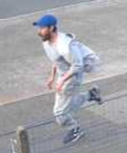 CCTV image of a man police wish to speak to