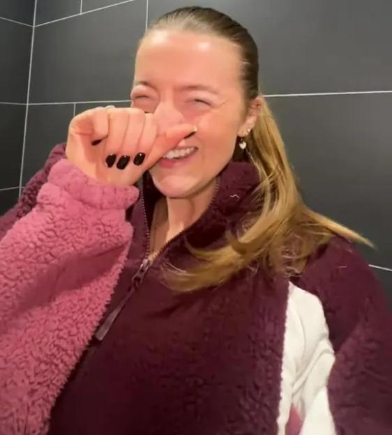 Fitness Enthusiast Shocked After Discovering Huge Wardrobe Blunder Mid-Gym Workout!