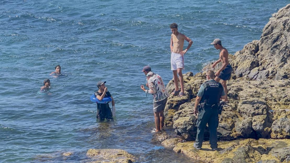 Migrant crisis in Cueta