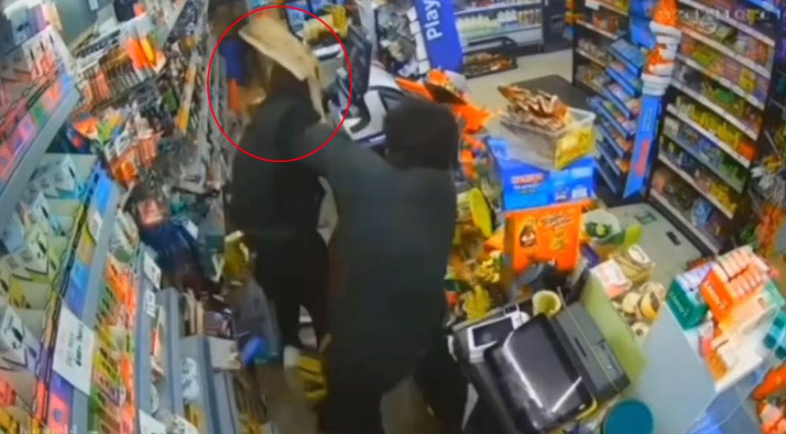 Shopkeeper Fights Back with Shovel After Yob Threatens to Set Store Ablaze with Petrol