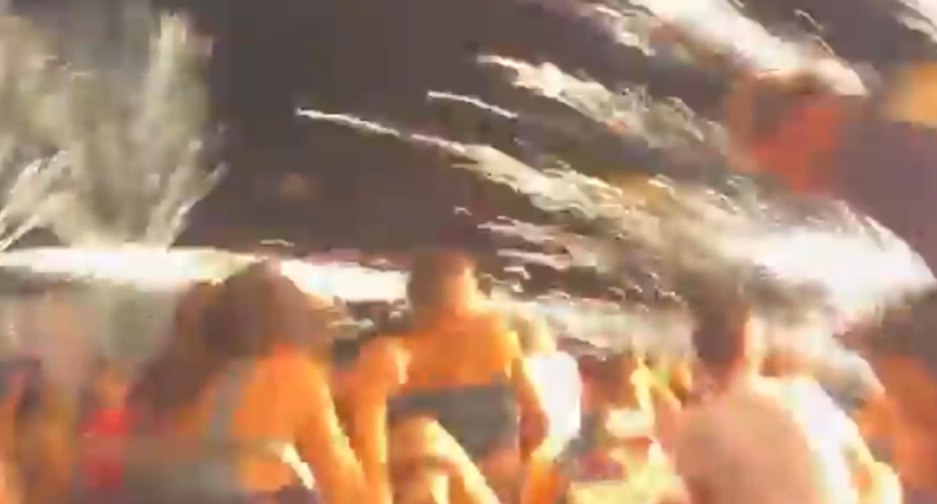Firework Chaos: 27 Tourists Injured as Out-of-Control Rocket Soars into Beach Crowd in Spain