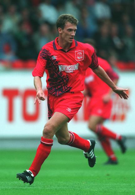 David Winnie of Aberdeen FC in action.