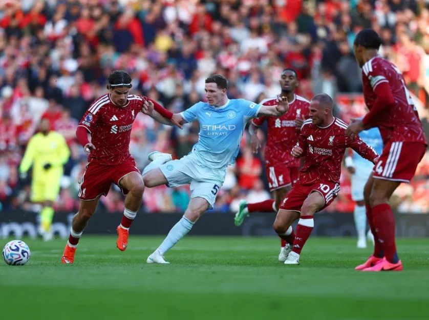 Liverpool v Manchester City, Premier League, Football, Anfield, Liverpool, UK - 11 Oct 2026