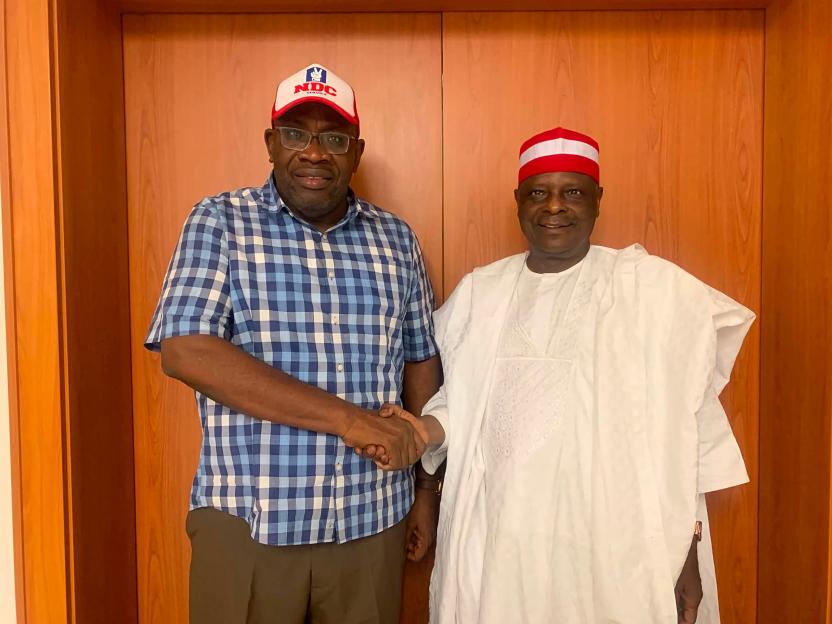 2027: Kwankwaso Updates Dickson on Northwest's Strong Commitment to Victory