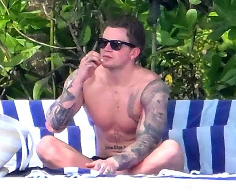 *PREMIUM-EXCLUSIVE* *MUST CALL FOR PRICING BEFORE USAGE* Newlyweds Holly Ramsay And Adam Peaty Leave The Drama From Their Wedding Back Home As The Couple Are Seen On Their Sun Soaked Honeymoon In Mauritius