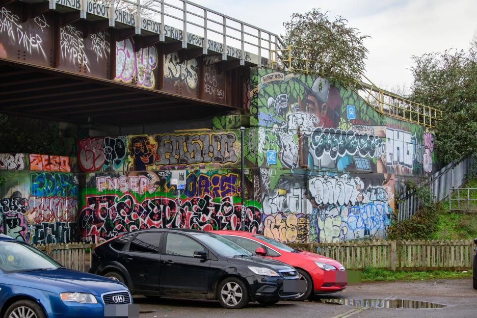 The Stapleton Road area of Bristol where research by the charity One25 suggests street sex work has increased by almost 50%.